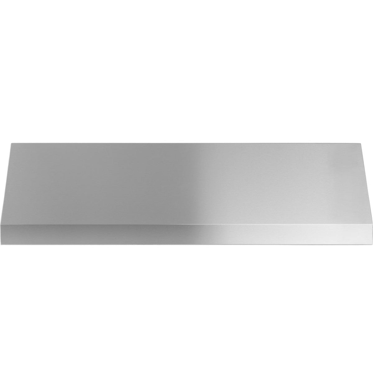 GE UVW8364SPSS stainless steel 36-inch designer wall-mount hood, front exterior