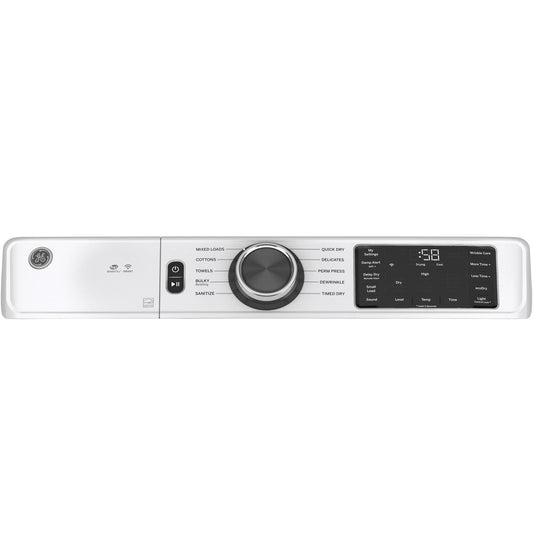 GE Appliances Full-Size Front Load Dryer - White — image 2