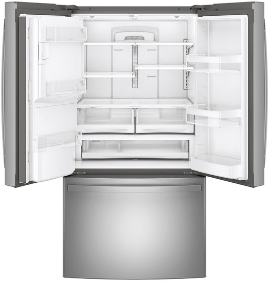 GE Appliances GFE28GYN FS French Door Refrigerator - Stainless Steel — image 2