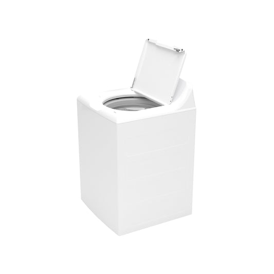 Hotpoint HTW265ASWWW washer with lid open