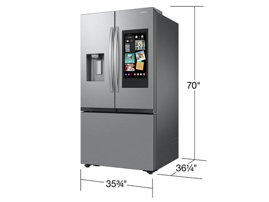 Samsung 32 Cu. Ft. French Door Refrigerator with Family Hub - Stainless Steel — image 2