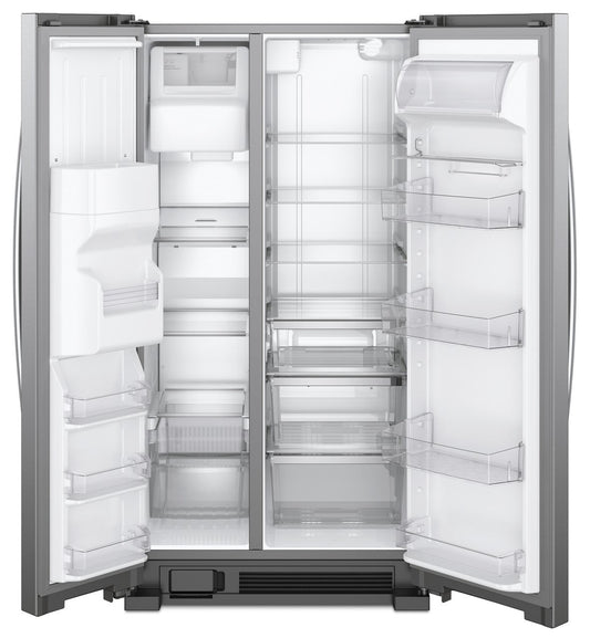 Whirlpool Side-by-Side Refrigerator (WRS321SDHZ) - Stainless Steel — image 2