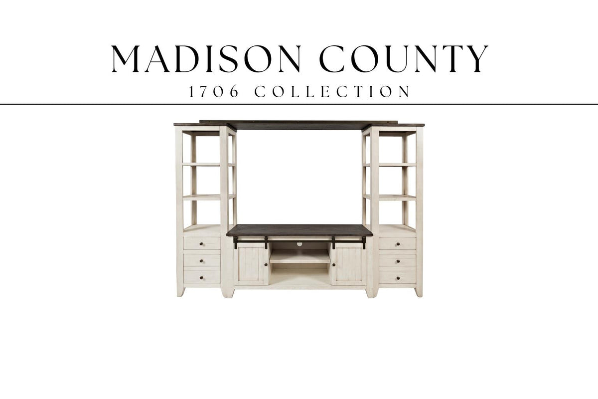 Jofran Madison County 22" Pier - Vintage White