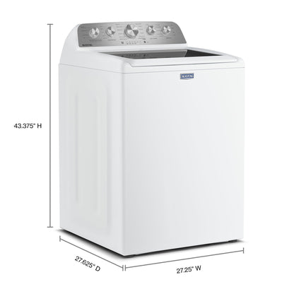 Maytag MTW5605RW washer manufacturer dimension illustration