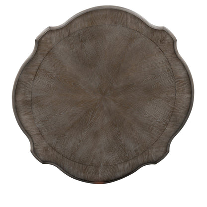 Liberty Furniture White and Gray Oval Cocktail Table — image 3