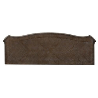 Liberty Furniture Cream and Brown Sofa Table — image 3