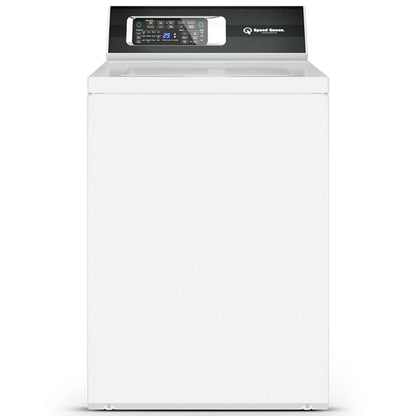 Speed Queen TR7006WN white top-load washer, front view