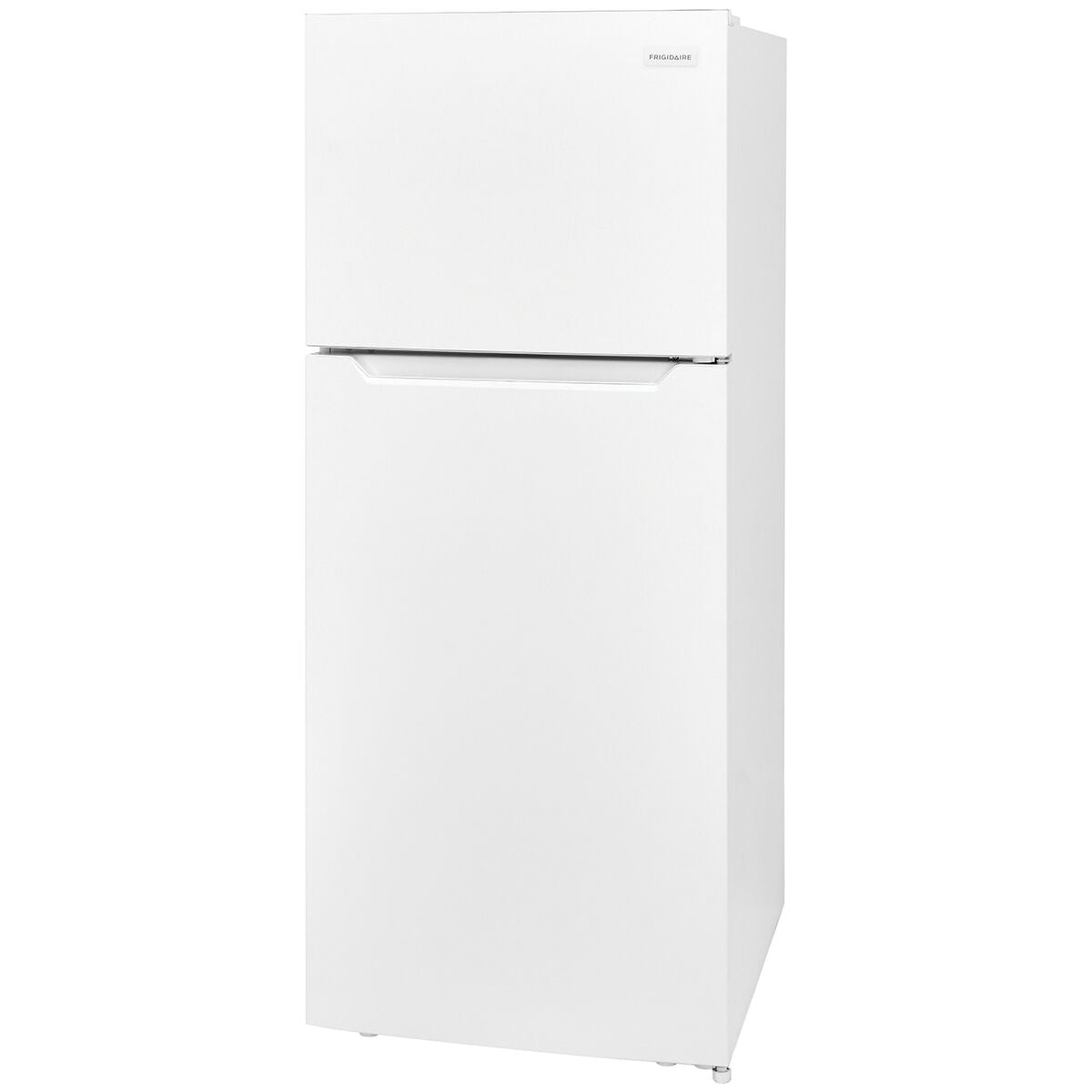 Frigidaire FFHT1822UW white refrigerator, right angled exterior # finish_white
