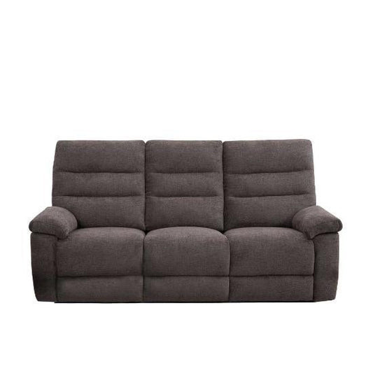 Cheers Savannah Brown Fabric Reclining Sofa Set