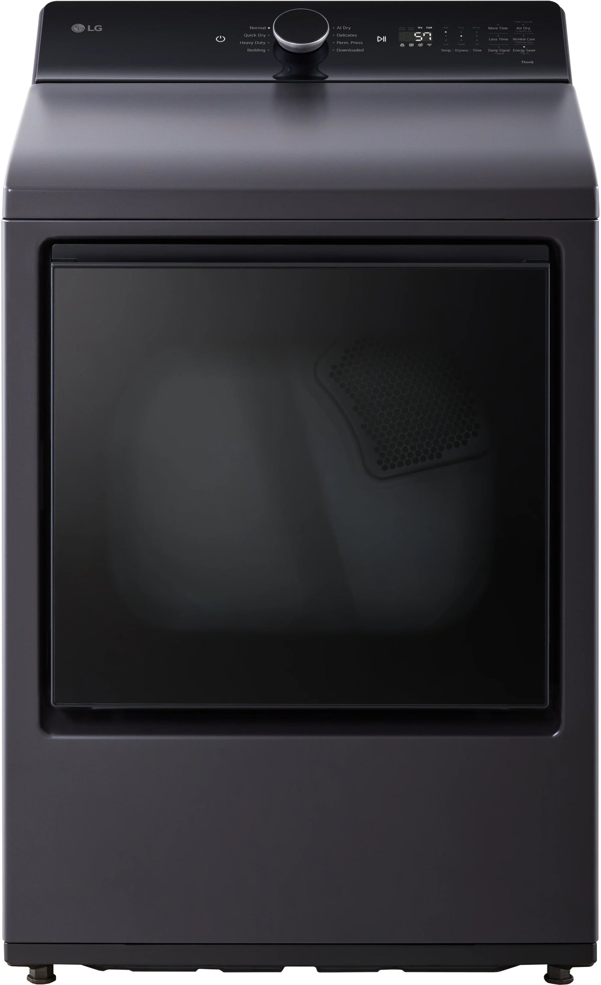 LG Electronics DLE8400BE Dryer - Black