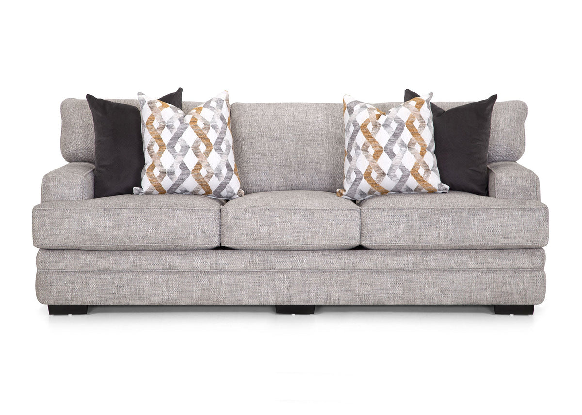 Franklin Protégé 95340 sofa in Crosby Dove 3932-25 fabric, front view