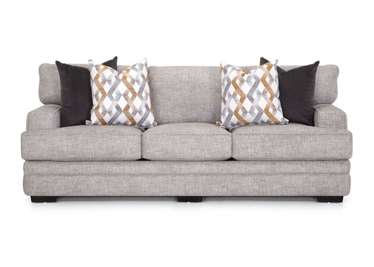 Franklin Protégé 95340 sofa in Crosby Dove 3932-25 fabric, front view