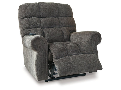 Ashley Ernestine Power Lift Recliner