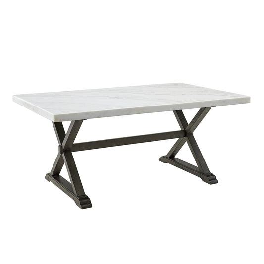 Elements International Lexi Espresso dining table