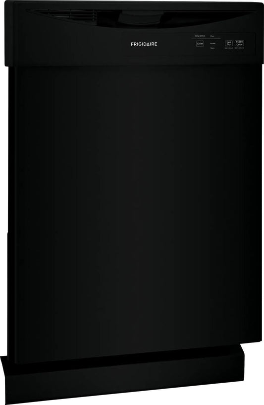 Frigidaire FDPC4221AB black dishwasher, exterior view # finish_black