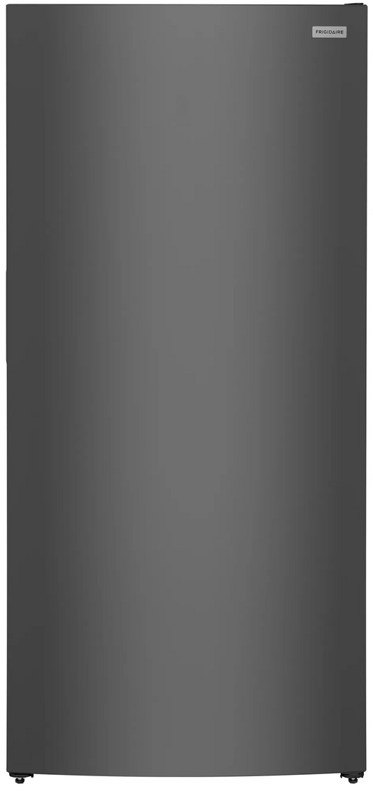 Frigidaire FRUF2020AN upright freezer, closed front, Carbon finish