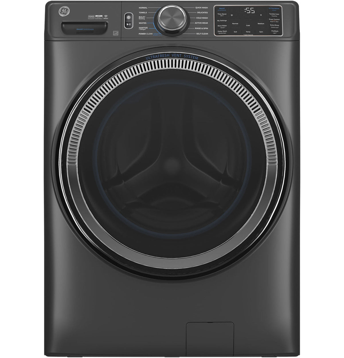 GE Appliances Front Load Washer - Sapphire Blue