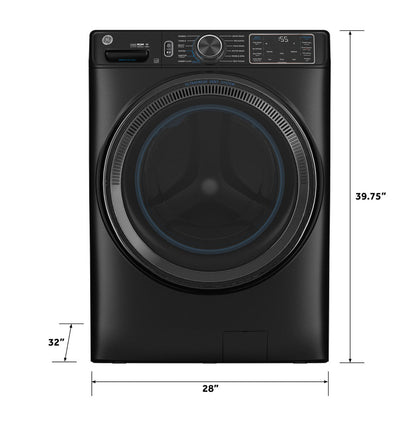 GE Appliances Front Load Washer - Sapphire Blue — image 4