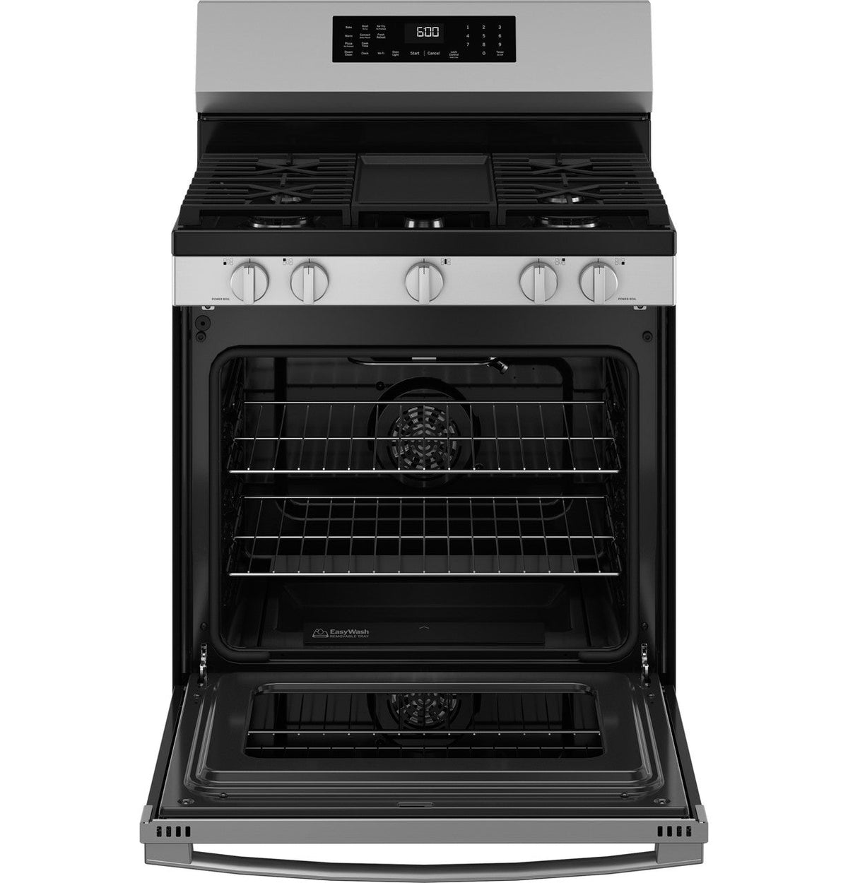 GE Appliances 30-inch Freestanding Gas Range - Stainless Steel — image 3