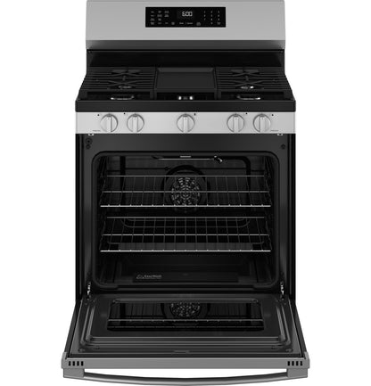 GE Appliances 30-inch Freestanding Gas Range - Stainless Steel — image 3