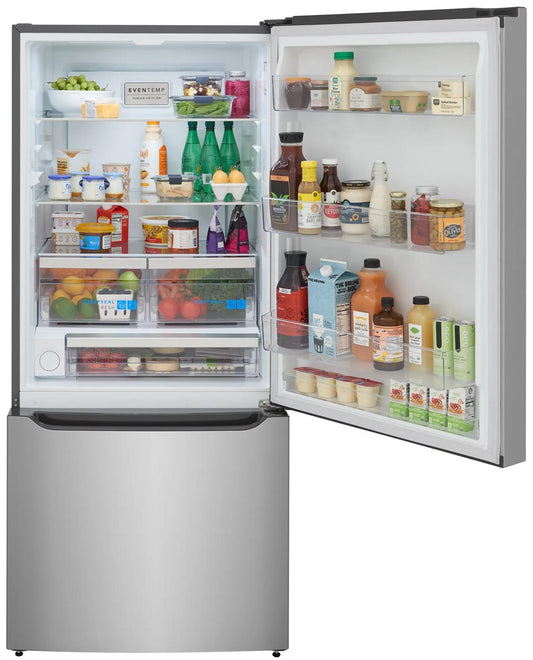 Frigidaire Gallery GRBN2012AF refrigerator, open interior view