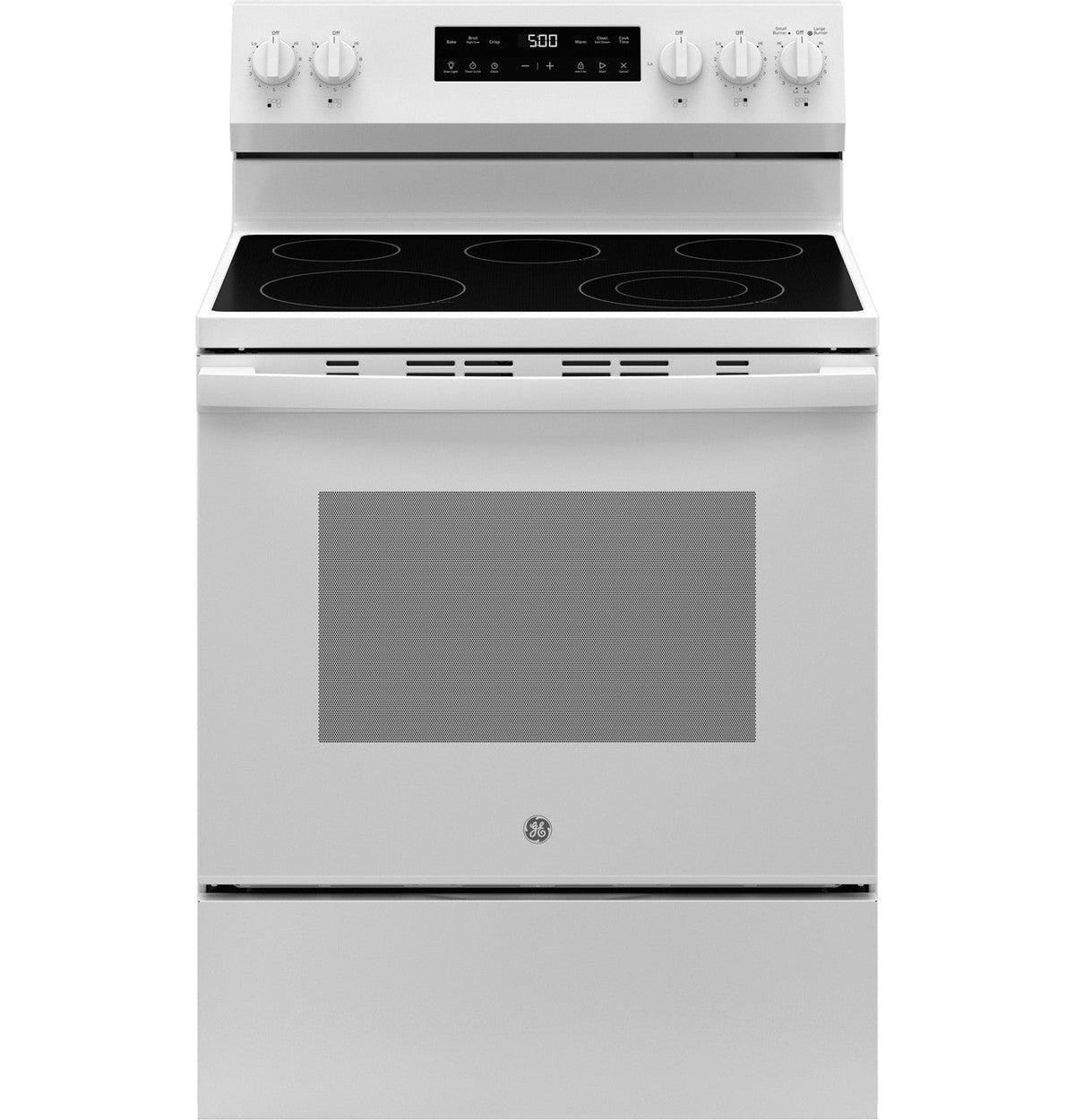 GE Appliances GRF500PVWW Freestanding Electric Range - White
