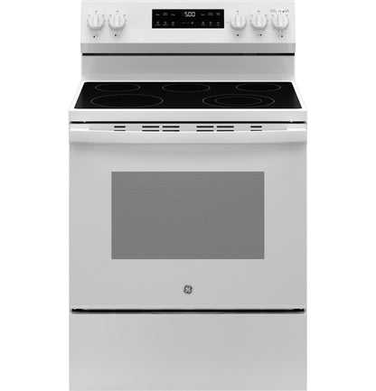 GE Appliances GRF500PVWW Freestanding Electric Range - White