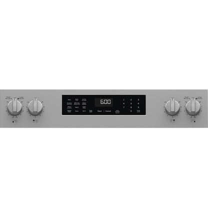 GE Appliances Freestanding Electric Convection Range - Stainless Steel — image 4