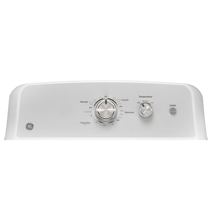 GE Appliances 7.2 Cu. Ft. Electric Dryer - White — image 2