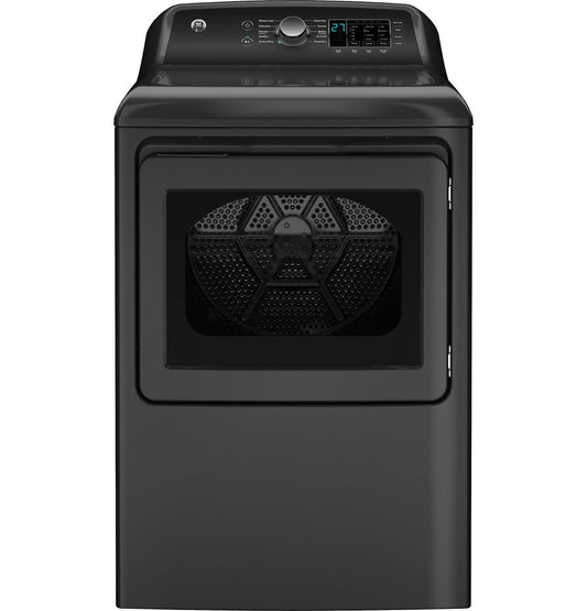 GE Appliances GTD58EBPVDG Electric Front Load Dryer - Dark Gray