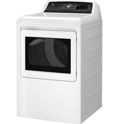 GE Appliances GTD58EBSV WS Electric Dryer - White — image 2