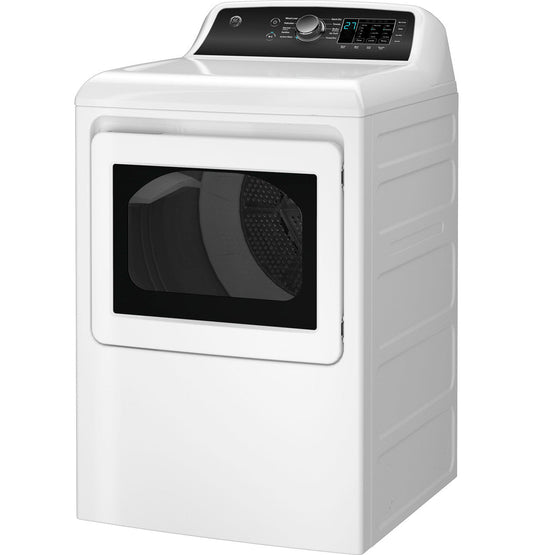 GE Appliances GTD58EBSV WS Electric Dryer - White — image 2