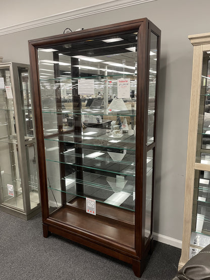 Pulaski Furniture Brown Curio Cabinet