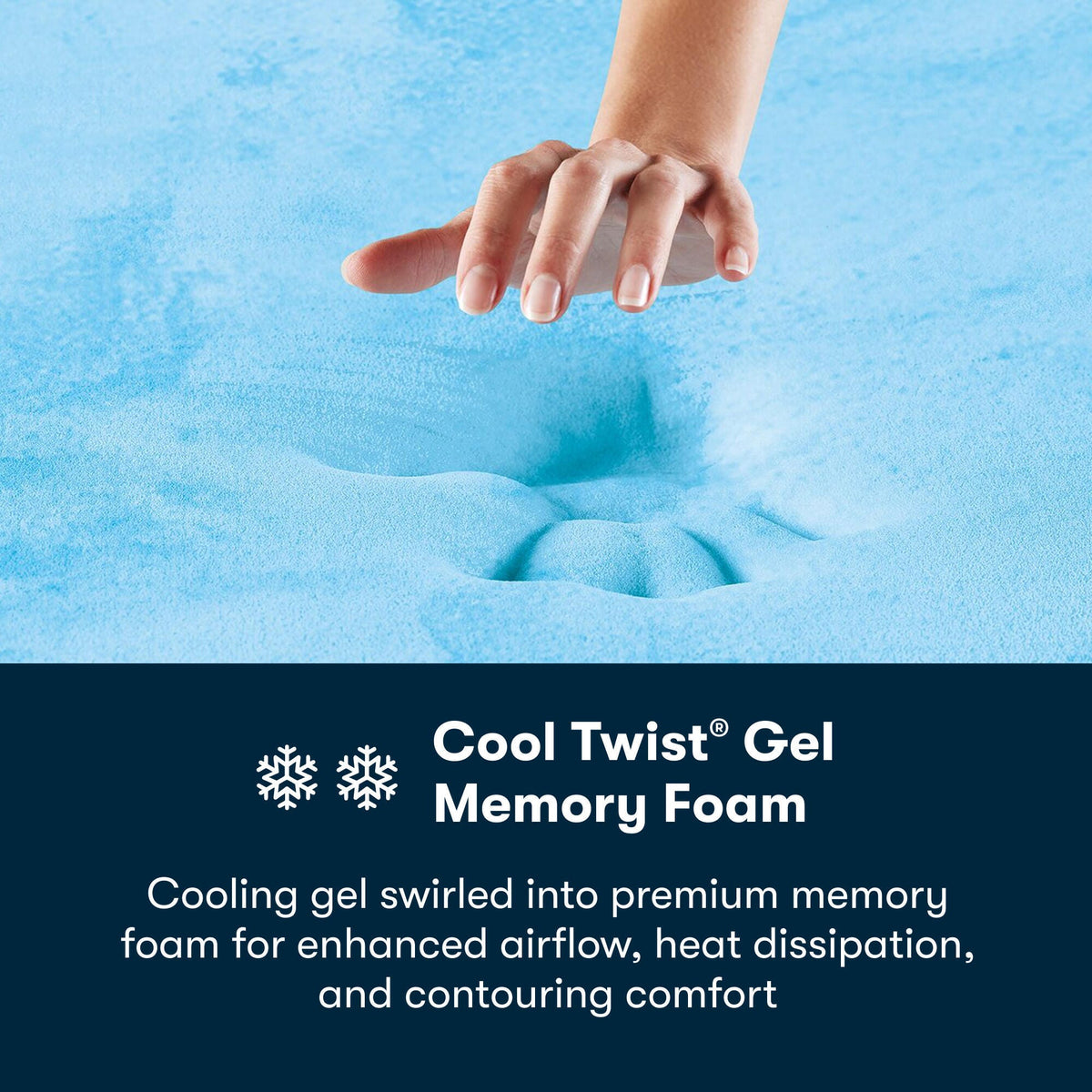 PillowSoft Aire cushioning in the Serta Perfect Day mattress
