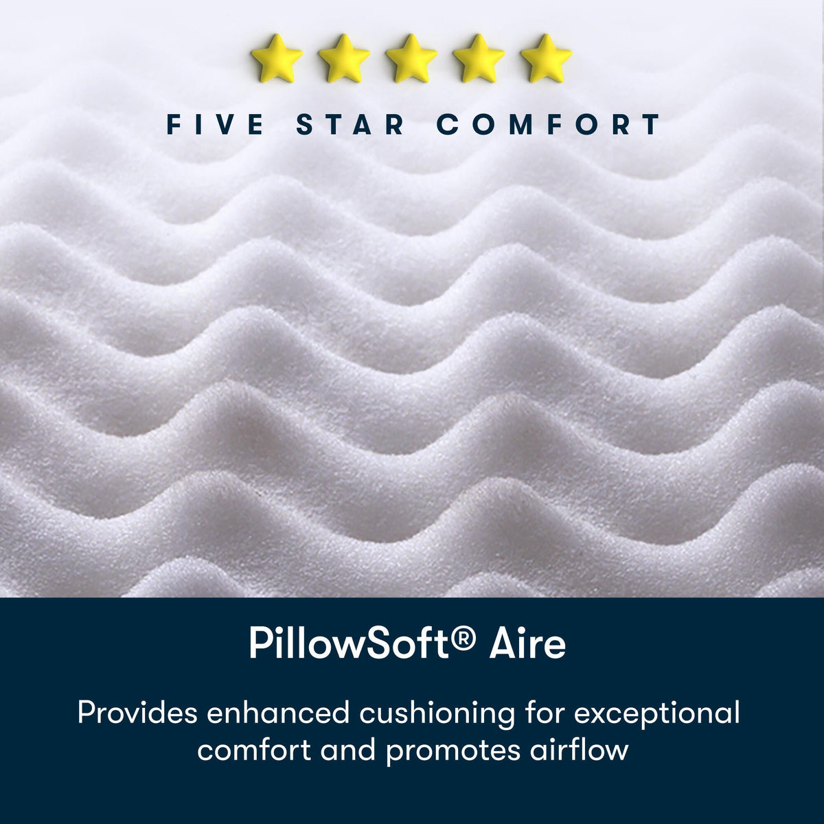PillowSoft Aire cushioning in the Serta Perfect Day mattress