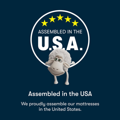 Serta Perfect Day mattress assembled in the USA