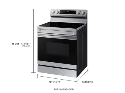 Samsung 30-inch Electric Range with Air Fry - Stainless Steel — image 4