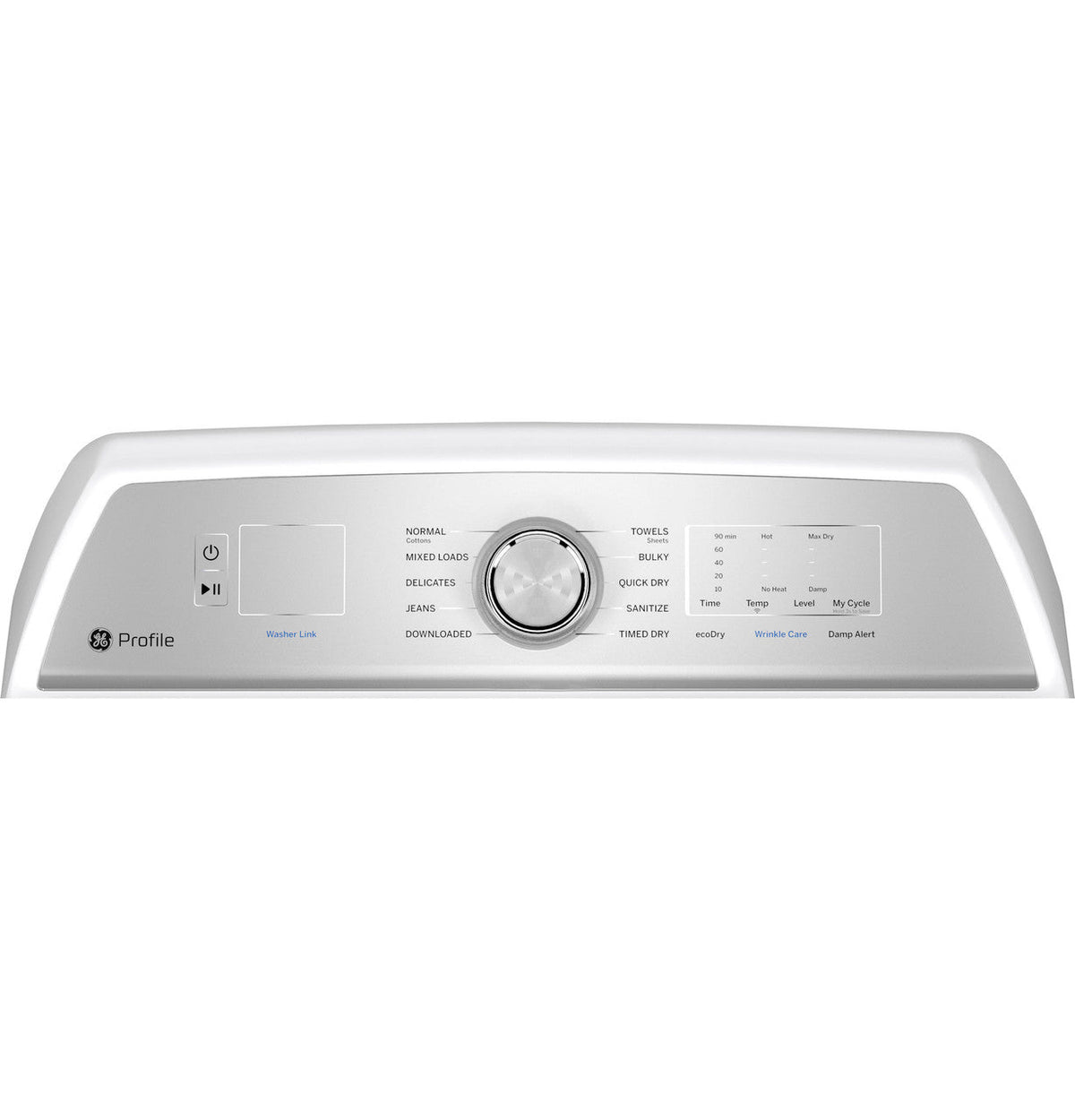 GE Appliances Profile PTD60EBSR Dryer - White — image 3