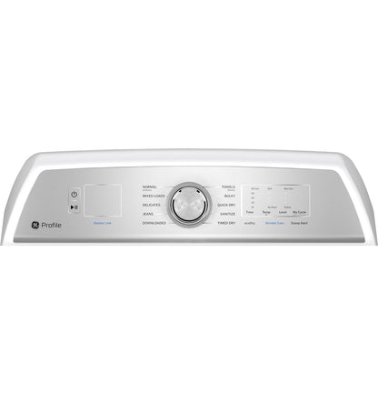 GE Appliances Profile PTD60EBSR Dryer - White — image 3