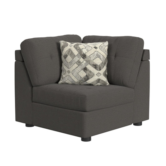 Elements International Options One Palmer Plus Ash sectional corner