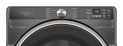 Whirlpool WED6720RU Volcano Black dryer control panel # finish_volcano black
