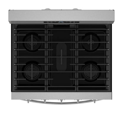 Whirlpool 30-inch Freestanding Gas Range - Stainless Steel — image 2