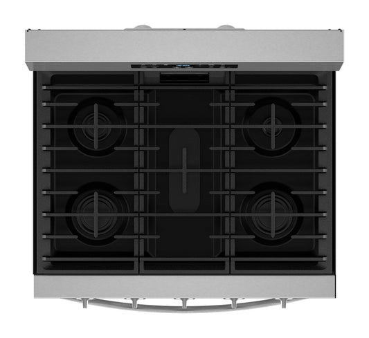 Whirlpool 30-inch Freestanding Gas Range - Stainless Steel — image 2