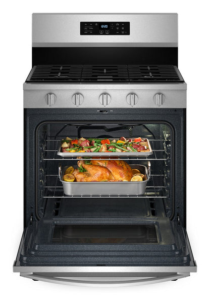 Whirlpool 30-inch Freestanding Gas Range - Stainless Steel — image 4