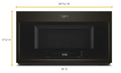 Whirlpool Over-the-Range Microwave - Black Stainless Steel