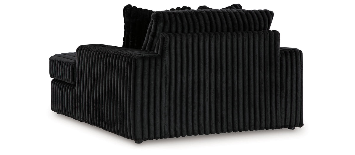 Midnight-Madness Oversized Chaise