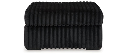 Midnight-Madness Oversized Accent Ottoman