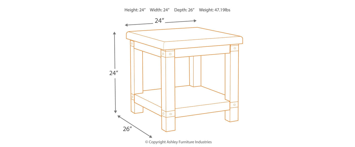 Carynhurst End Table