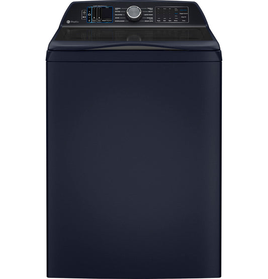 GE Profile PTW905BPTRS Sapphire Blue closed-lid exterior