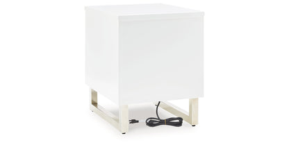 Gardoni Chairside End Table